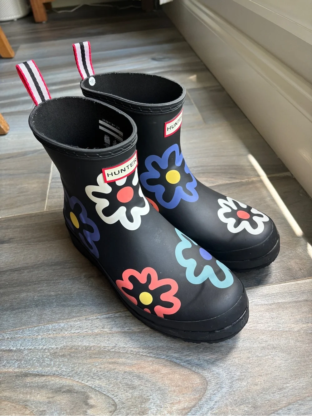 HUNTER Original Play Short Flower Waterproof Rain Boot - Women's